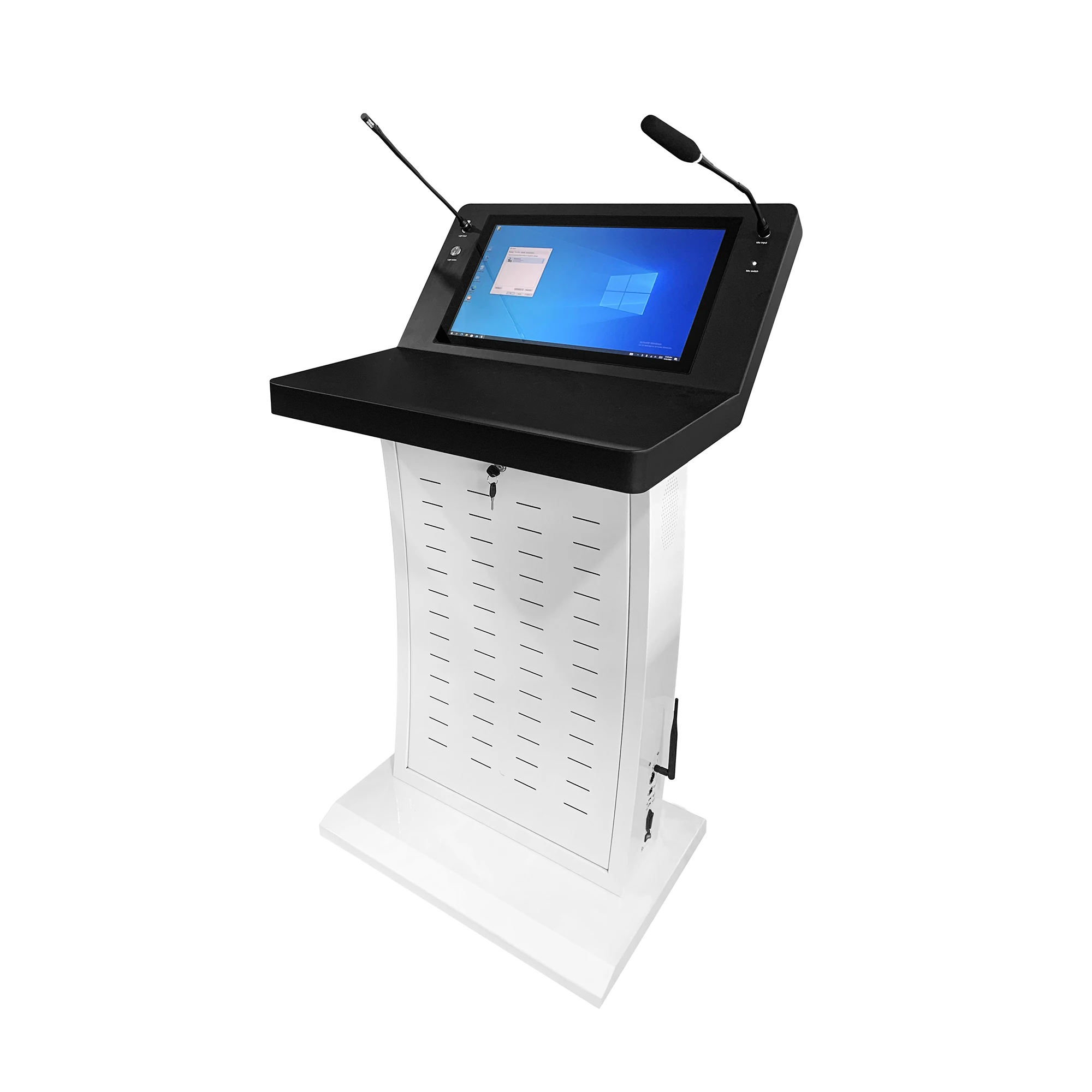 WiViKiosk Educational Equipment Classroom Lectures Electronic Smart Digital Presidential Touchscreen Podium