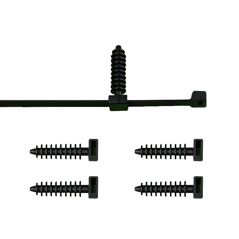 Plastic Nylon Cable Tie Mount Screw