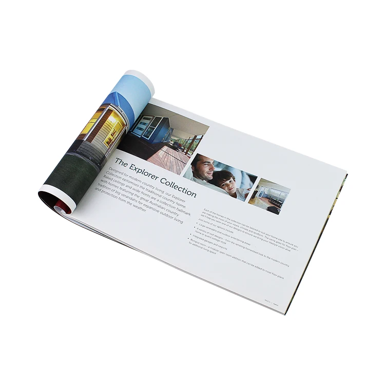 Professional Customized Eco-Friendly Recycled Paper & Paperboard Printing Custom Magazine Catalog & Brochure Product Catalog