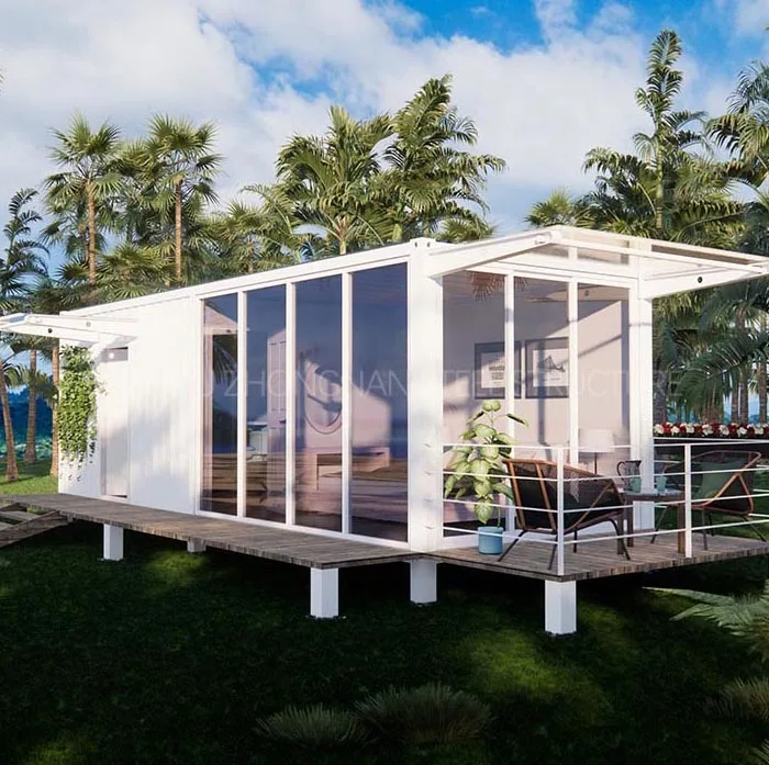 Custom Premium Quality Manufactured Tiny Containers Homes Prefabricated Houses Cabin Sweden Poland