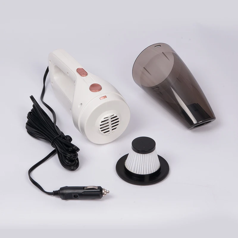 2009 Full Set White 5M 0.75 square meters 106W 8A 12V 4700pa with LED Wired Household Dual-use Cleaning Tool Car Cleaner Vacuu