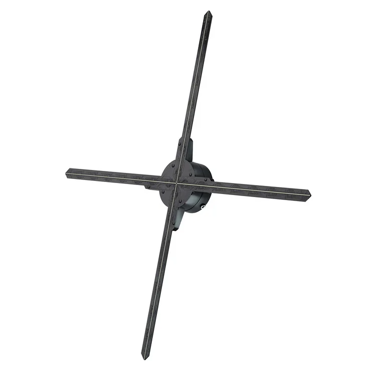 Transparent HD Resolution LED Fan 3D Hologram Display 65cm Wifi App Advertising Making Machine 3D Fan Led