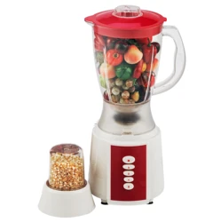 350W 1.5L Plastic Jar Glass Jar 2 In 1 3 Speeds Electric Fruit Blender Juice Blender Juicer Blender