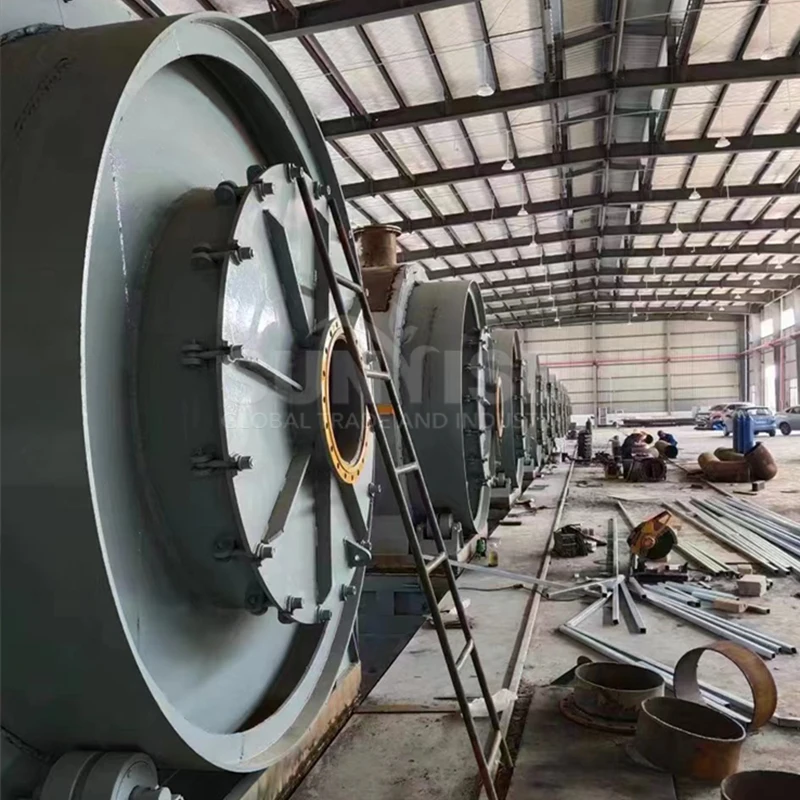 No Emission Convert Plastic to Fuel Oil Machine Plastic Pyrolysis Furnace