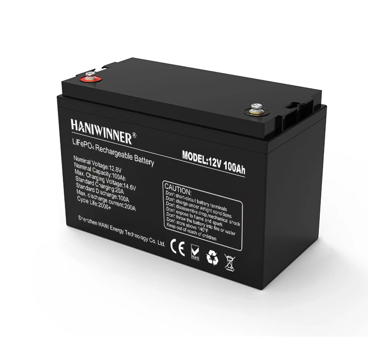 EU Stock Power Box Camping Lifepo4 Battery 12V 200 Amp Lithium Iron Phosphate Battery Lithium ion Batteries Pack