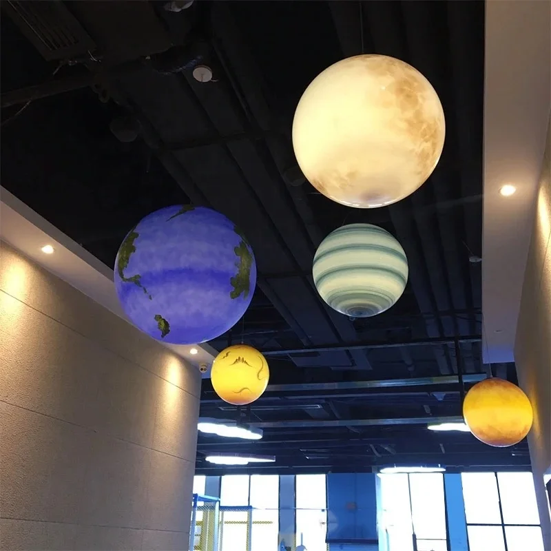 D:20-100CM Outdoor street decoration waterproof led Xmas motif lights tree hanging giant ball 3D motif light