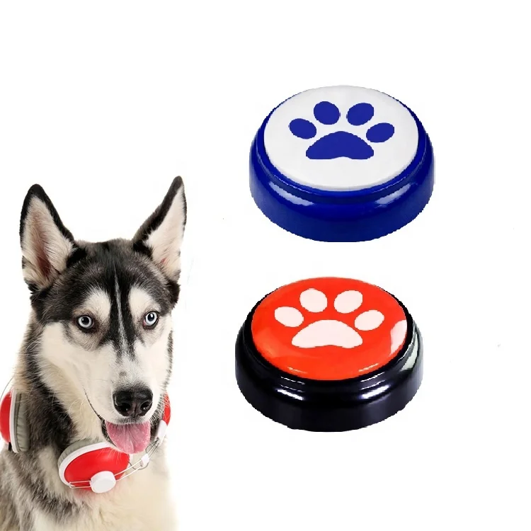 dog talking button set with mat and box customized OEM ODM BOX PACKAGE FUNCTION make a new mold