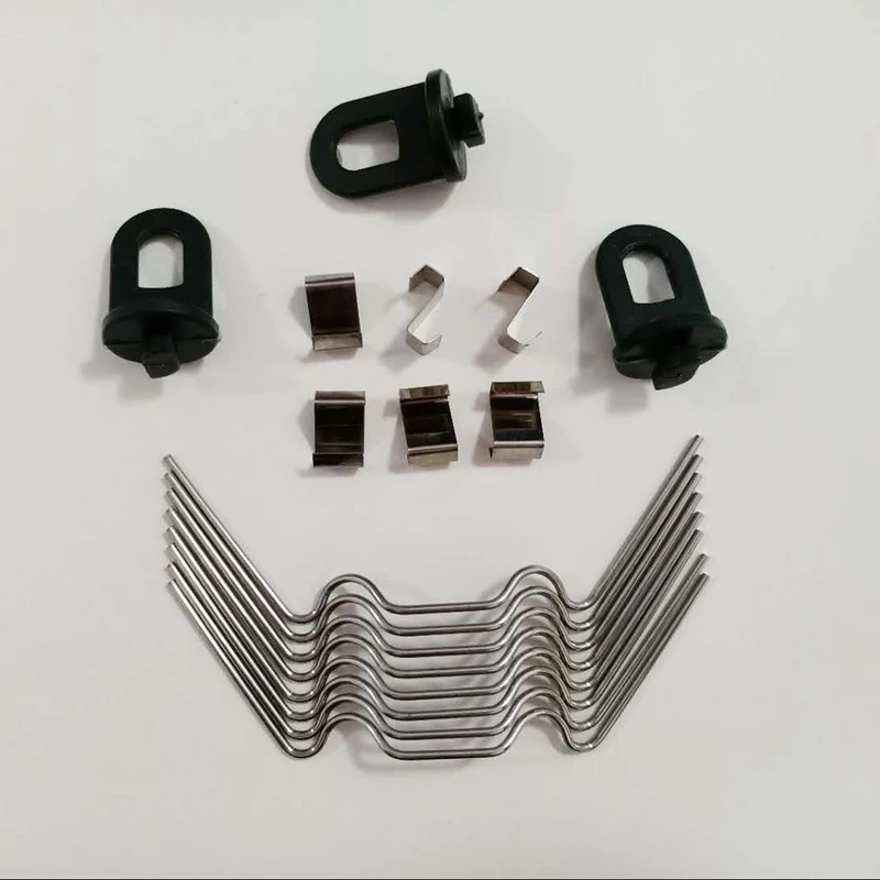 Finewe Custom Greenhouse W Clips Stainless Steel Wire Spring For Glazing Glass Frame Fixing