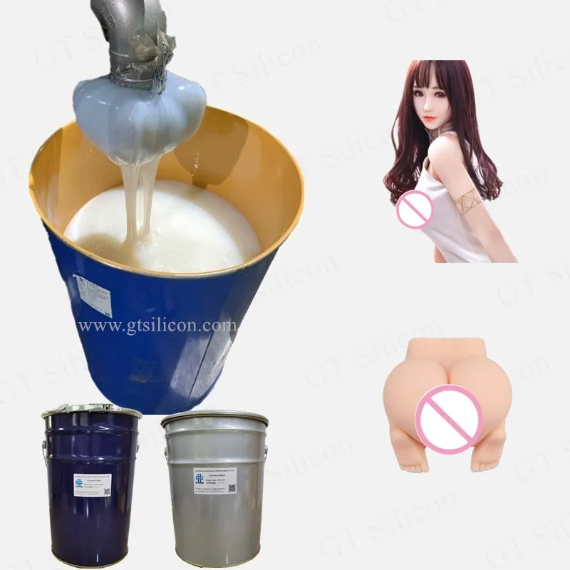 RTV-2 силиконовая резина для взрослых интимные игрушки Платиновый жидкий полированный