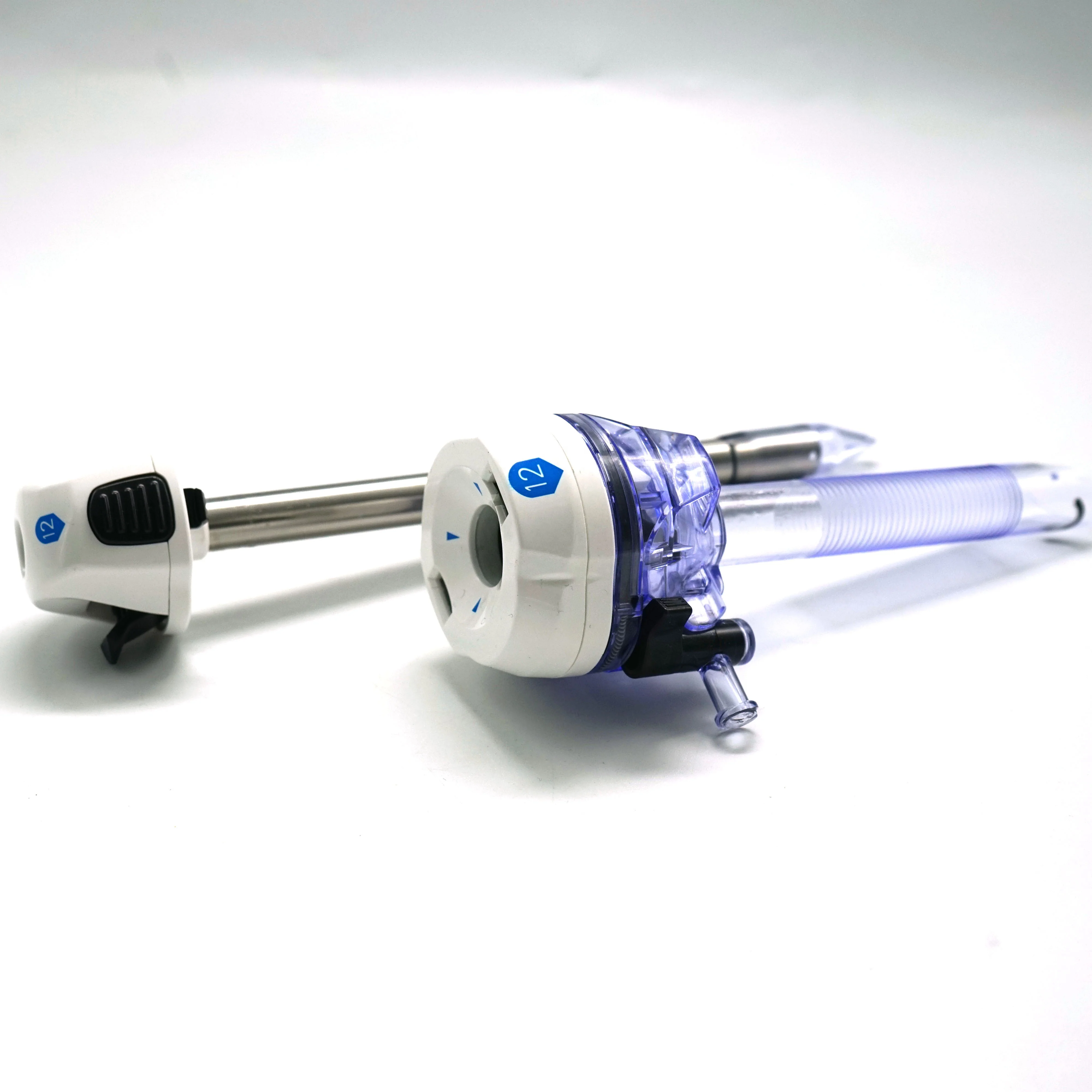 Disposable  laparoscopic endoscopic bladeless optical plastic types sheath trocar kit set