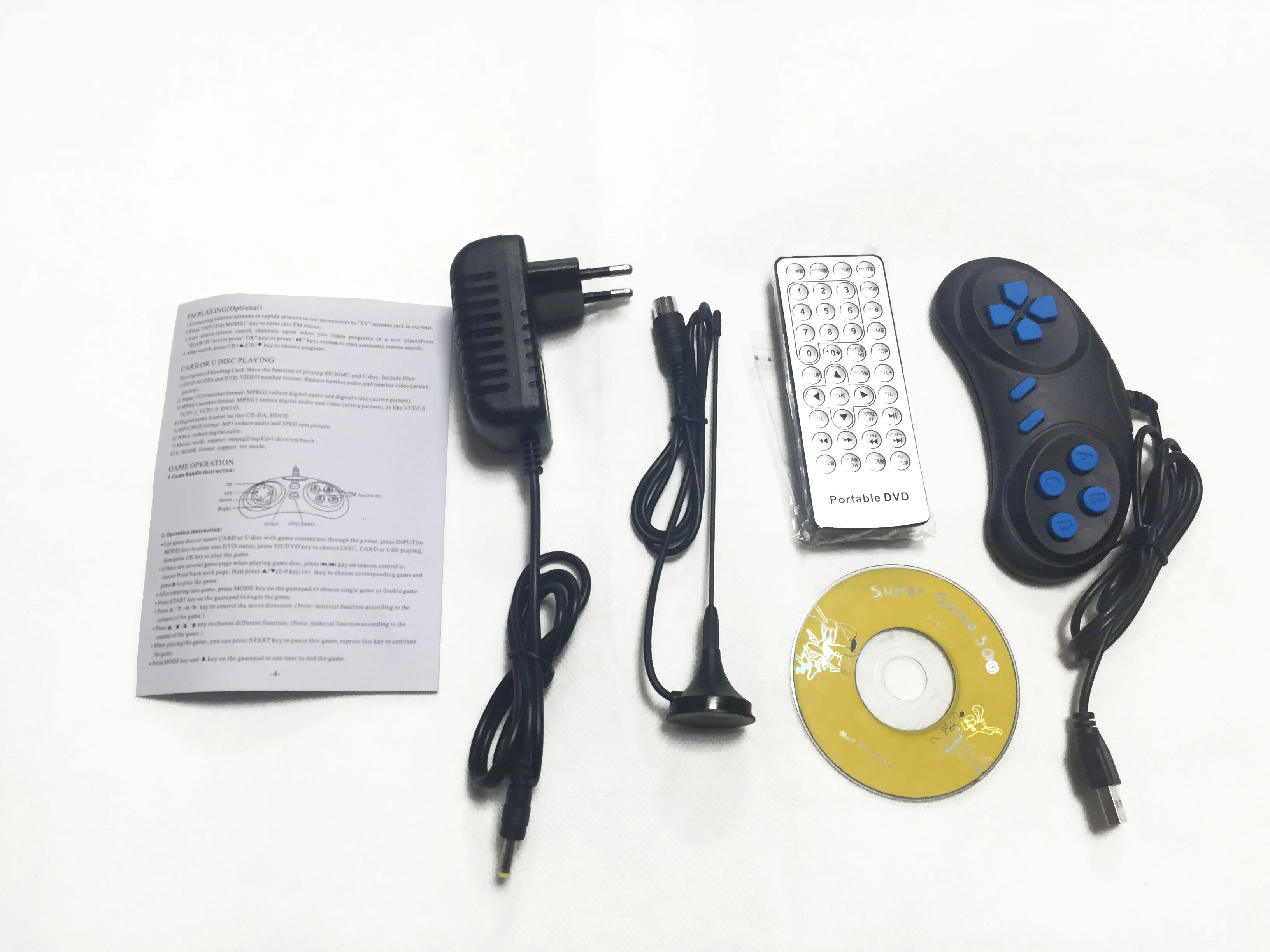 Горячая tntstar TNT-780 портативный dvd-плеер с Usb MP4 плеер Высокое качество 7 дюймов радио OEM