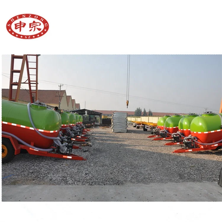 3500 liter agriculture farm transport water tank trailer