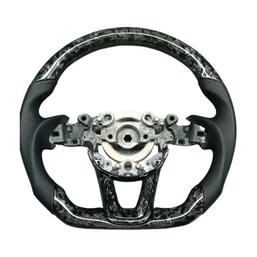 Wholesale Custom real carbon fiber sport steering wheel For BMW 5 Touring E34 E39 E61 F11 G31 5-SERIES E60  E61 F07 GT F10 F90 M