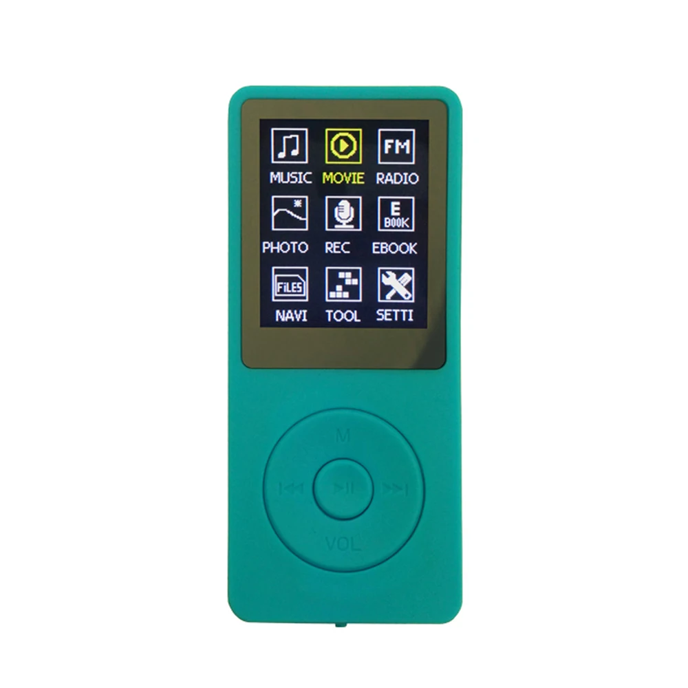 Sports digital music player 8GB 16GB SD card MP3 player MP4 player for gift promotion