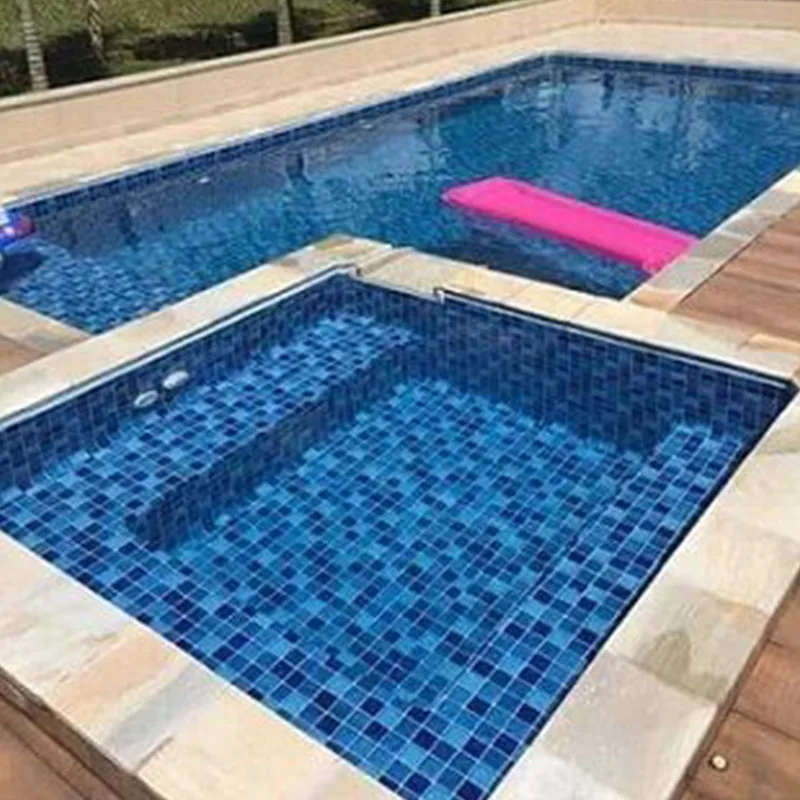 custom fiberglass spa swimming pool manufacturers modular big rectangle inground outdoor pool tiles mosaic swimming pools