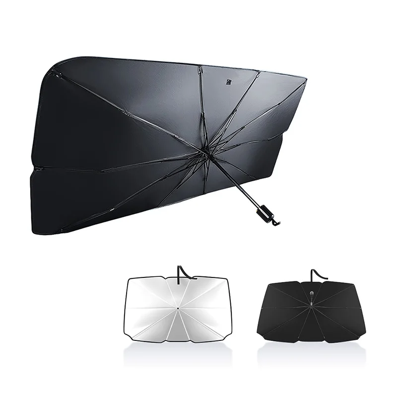 Shading rate 99.9% automatic protector parasol auto front window car sunshade umbrella