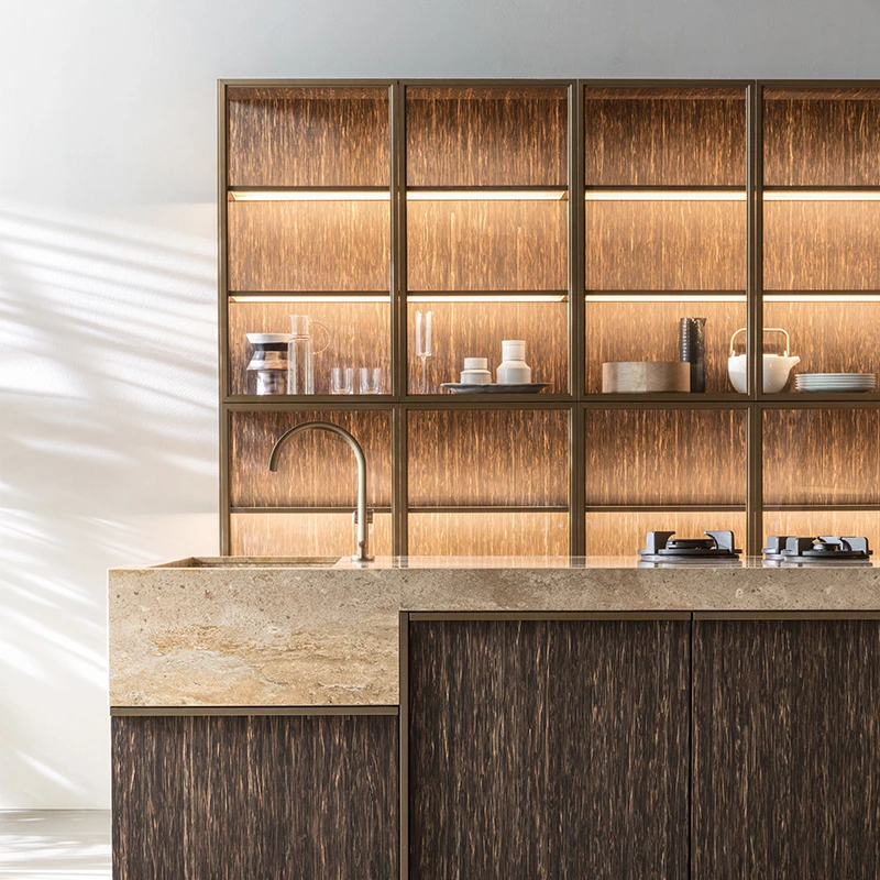 LED housing Linear light Kit Aluminum slot hidden cable corridor light seamless splicing aluminum Cabinet Light