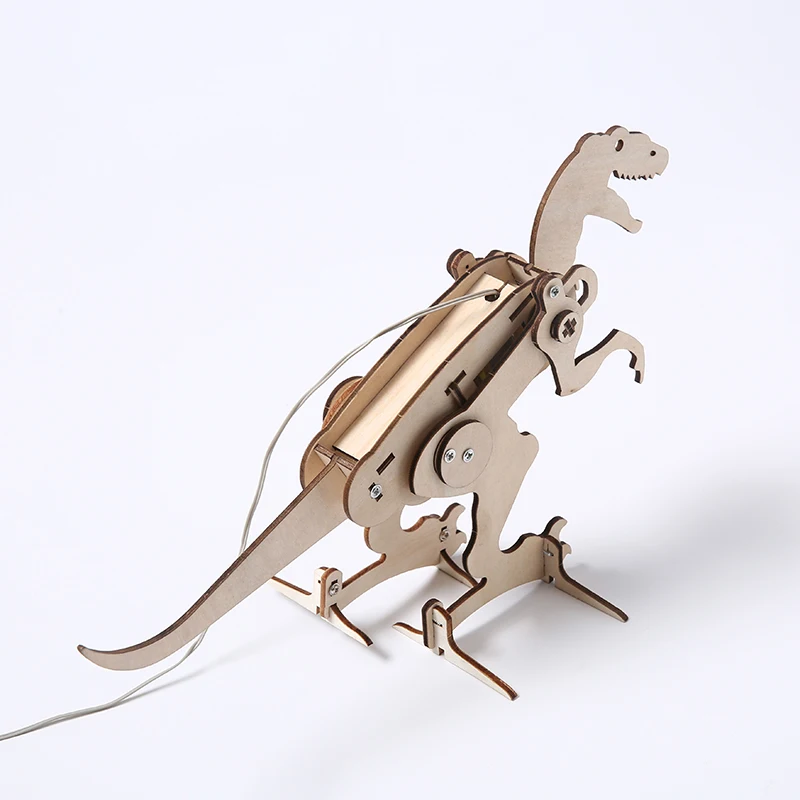 Desk Decoration Assembly puzzle educational assembling wooden puzzle 3D Diy stereo puzzle