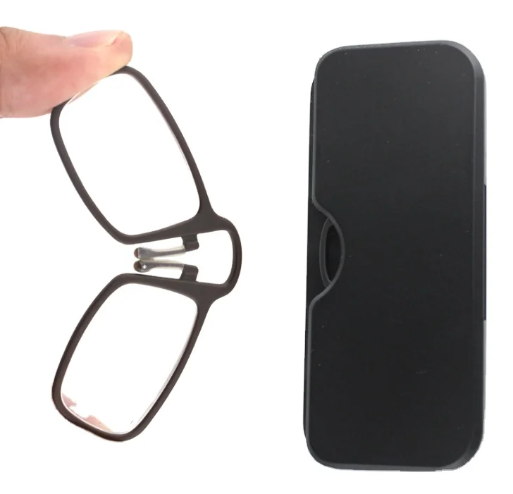 Flexible Ultra Lightweight Portable Emergency Wallet Reader with Case Reading Glasses