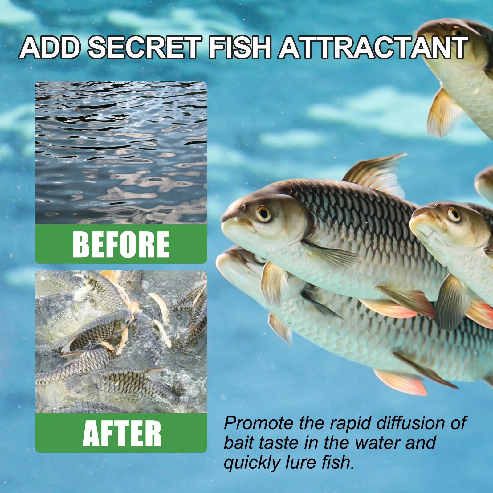 Custom Logo North Moon 30ml Portable Fish Attractant Lures Fish Attractant Spray