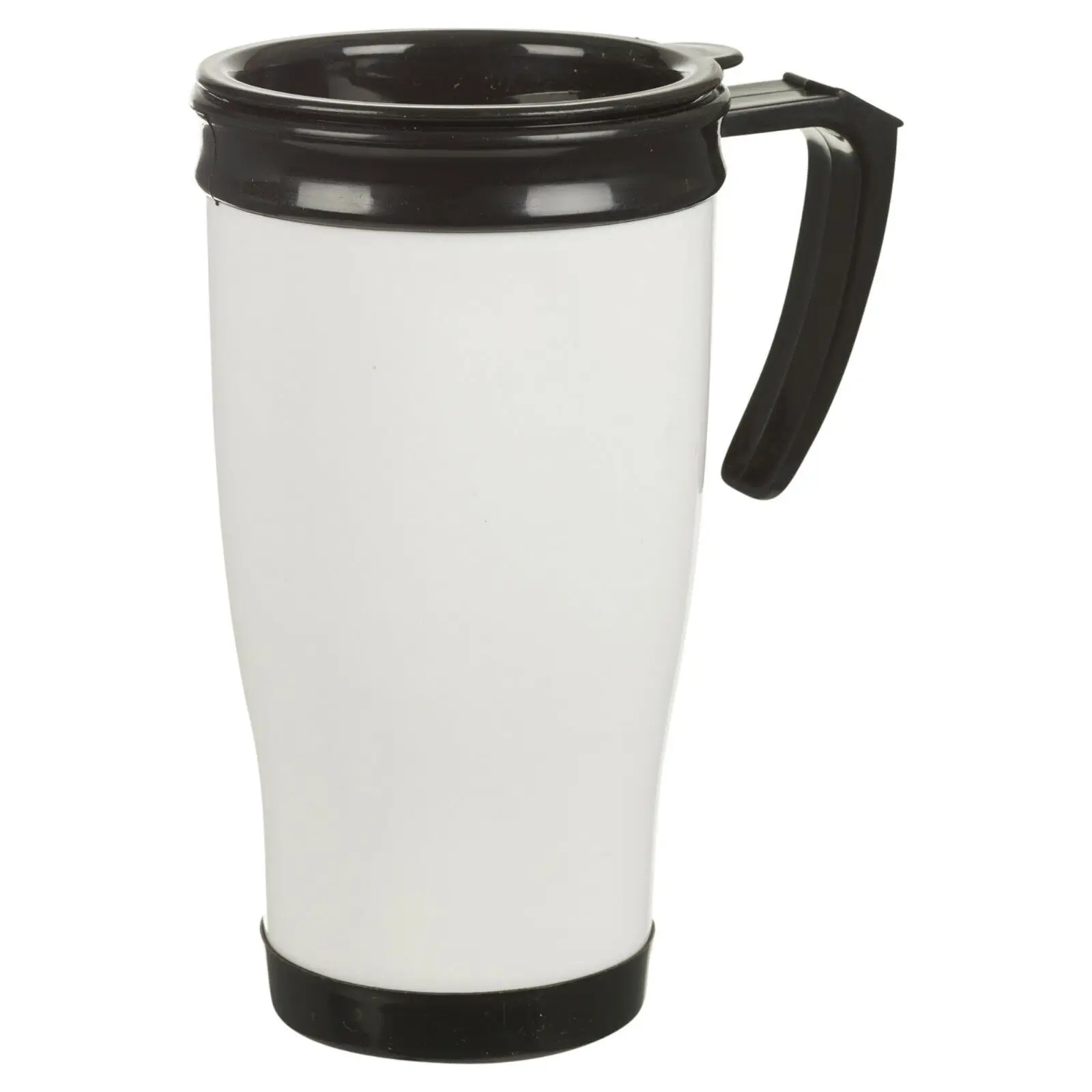 Customized Gifts Colorful Sublimation Blanks Insulated Double Wall Non Spill Travel Mug With Lid Easy Grip Coffee Tea Hot Cup