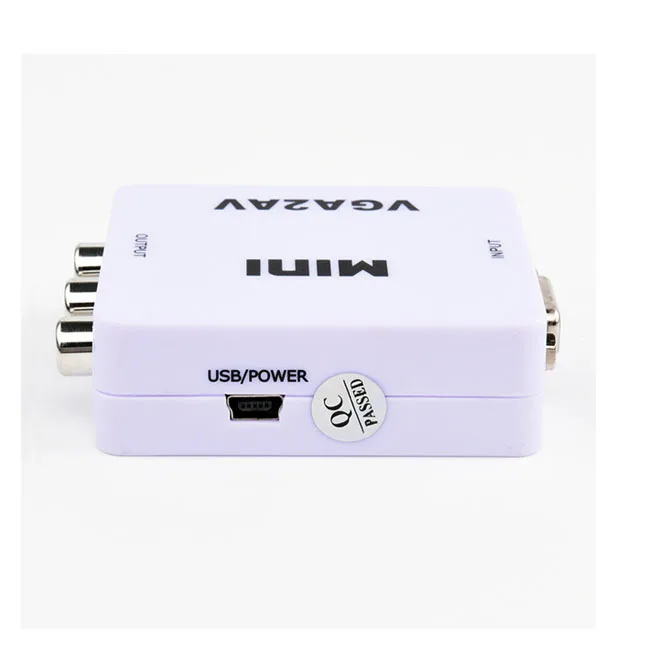 Композитный мини-преобразователь VGA в AV RCA