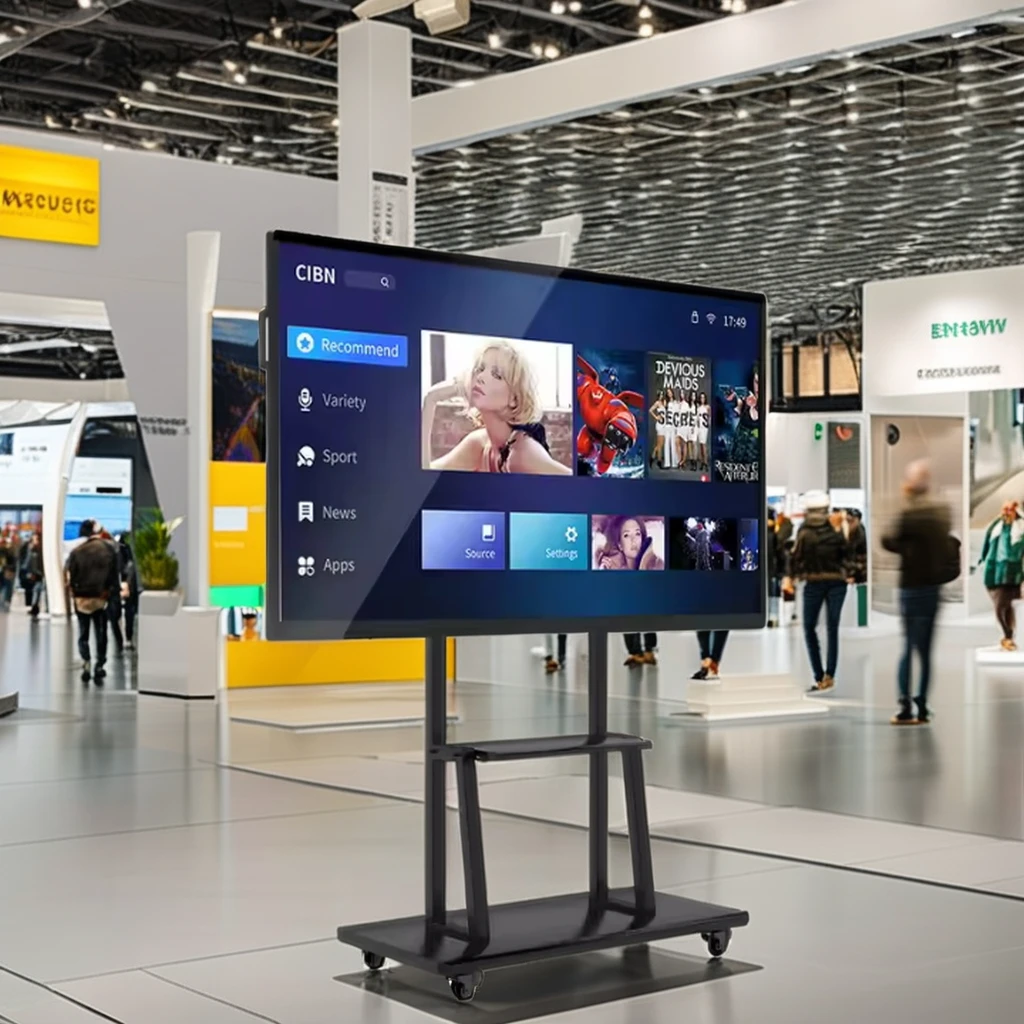 Quality Guarantee touch screen led display Digital teaching tools lcd screen display interactive flat panel stand