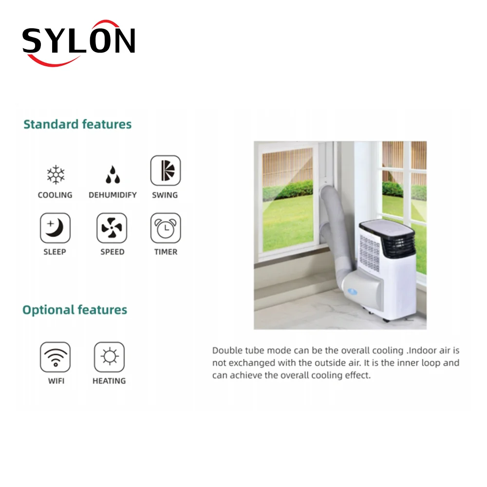 14000BTUAir Cooler Mobile Cooler Air Conditioner Price Portable Evaporative Air Cooler in Home With Remote Control for Home Use