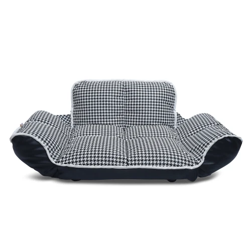 
(PATENTED PRODUCT, DEALERSHIP CERTIFICATE NEEDED)Stark Pet Bed with exclusive pet-friendly adjustable armrests and a comfy base, 