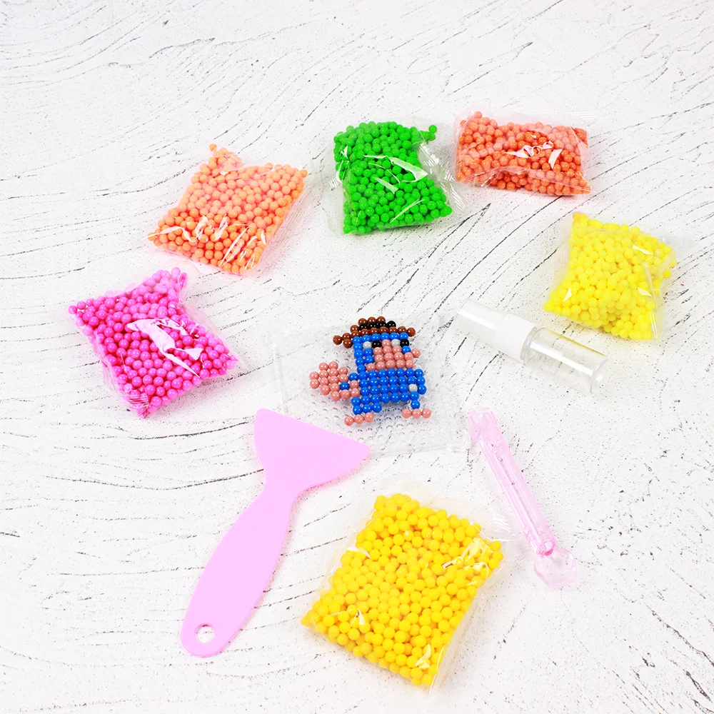 New Arrival Bulk Soft puzzle Melting Accessories Beads Magic Sticky For Handmade