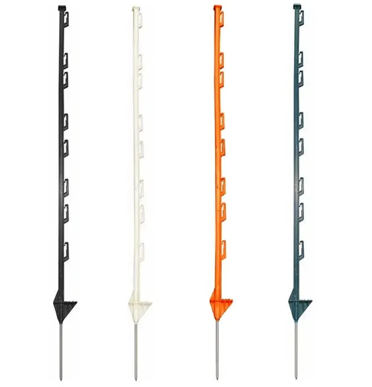 electric fence step in post 5ft plastic PVC electric fence posts