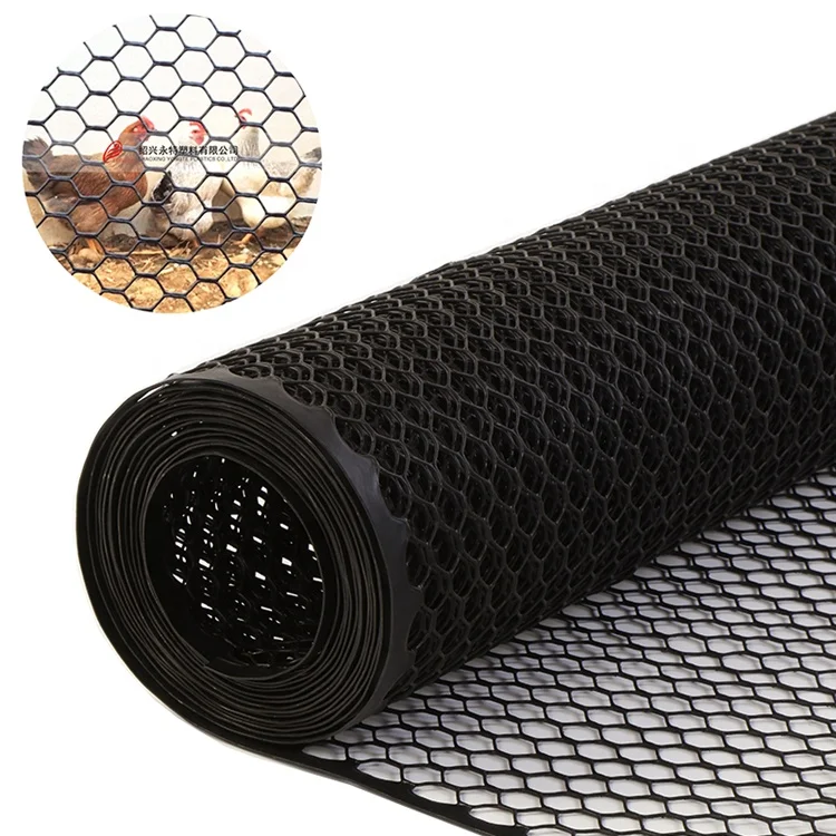 low price green chicken hexagonal mesh plastic poultry farm mesh net