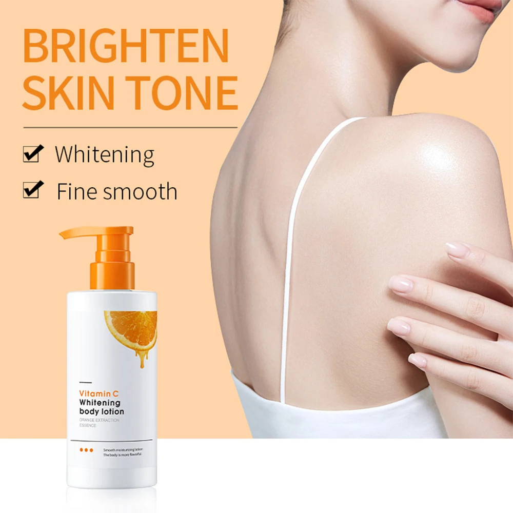MLM custom makeup  High Quality body cream Moisturizing Nourishing Lightening Cream Natural Skin Whitening Vitamin C Body Cream
