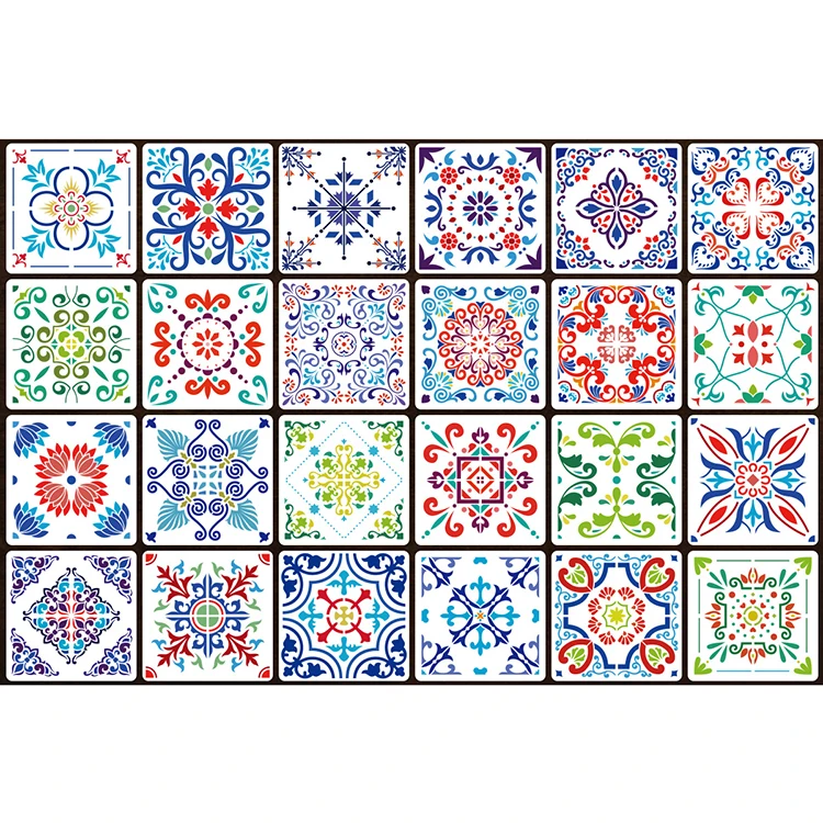 DIY Painting Airbrush Plastic Stencils Custom for Painting on Wood Wall Design Stencils Reusable Drawing Templates