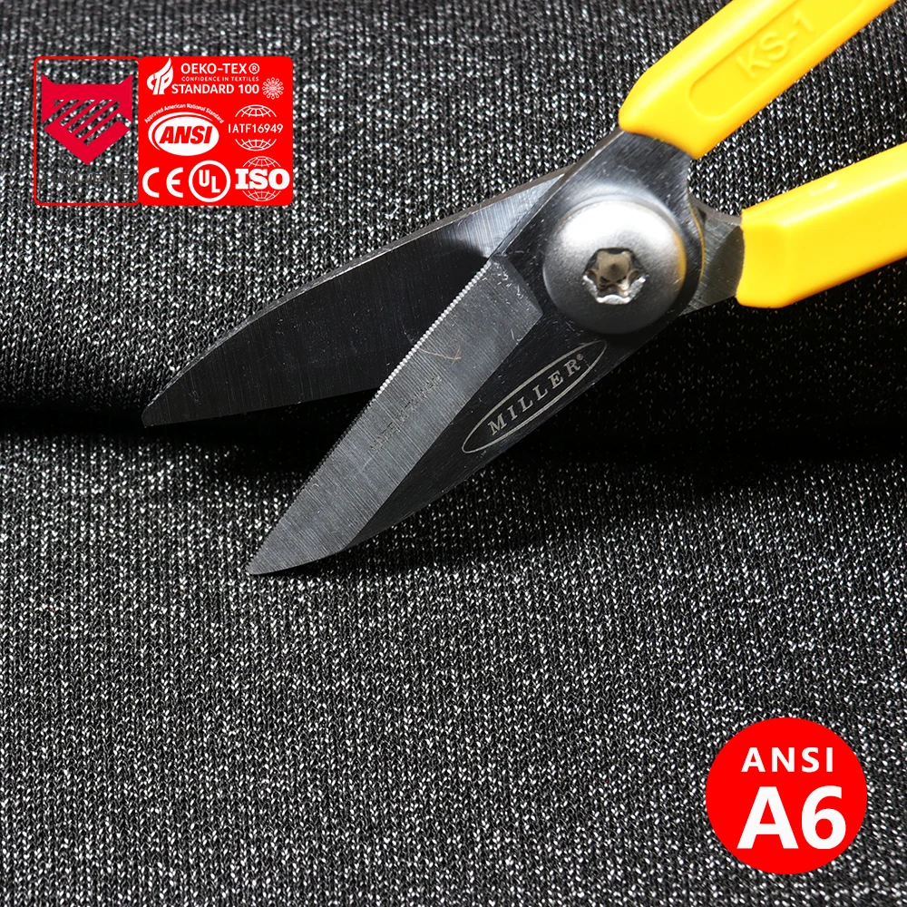 UHMWPE Fabric Anti-cutting Level ANSI 6 Stab Prevention Glass fiber polyester HPPE Composite High-performance Fabric