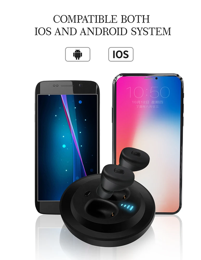 Hot selling Blue-tooth wireless digital rechargeable portable inner ear hearing aids for the elderly and hearing impaired people