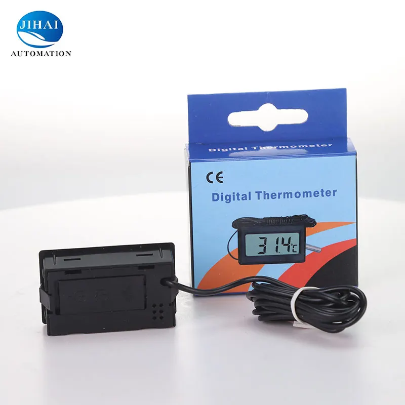 Waterproof Pet Bin Digital Fish Aquarium Car Refrigerator Freezer Thermometer