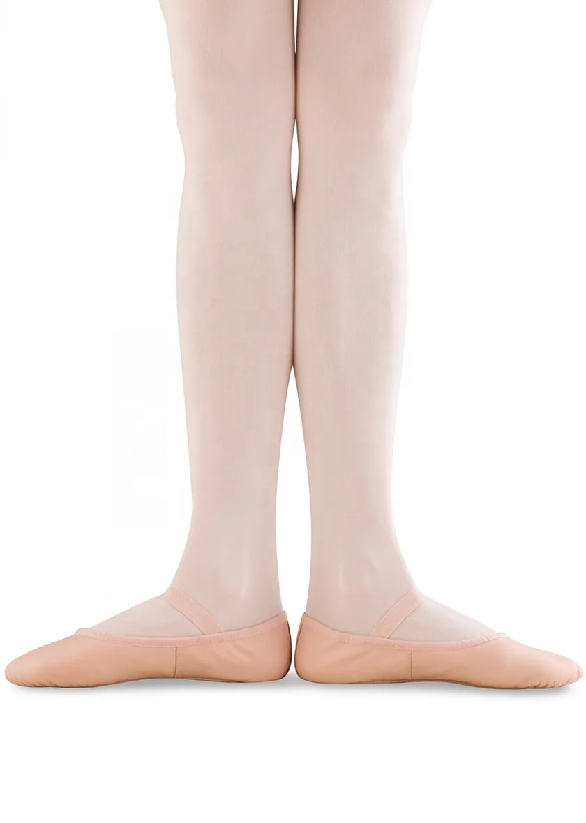 D006182 ballet shoes for women in ballet training made by leather and suede