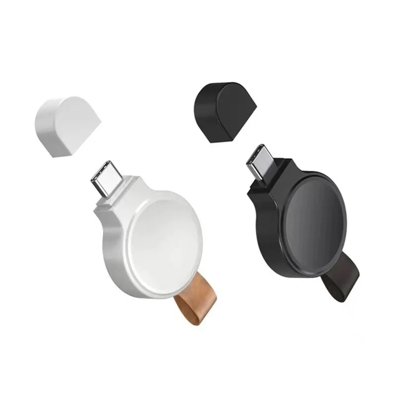 2023 Hot sale Custom Logo USB-C Smart Watch Charging Mini Magnetic Fast Charging Smartwatch TYPE-C Wireless Charger