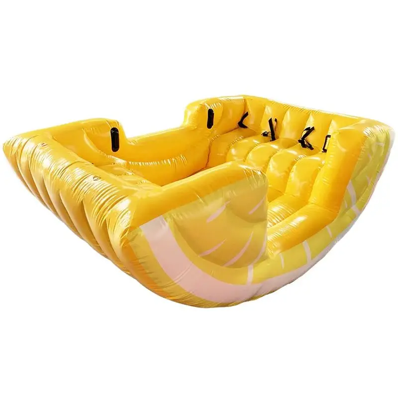 Inflatable Seesaw Pirate Ship for Water Games Kids Safe Inflatable Water Toy