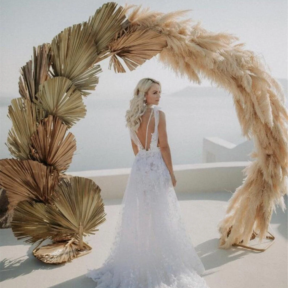 Pampas for Flower Arrangements Home Decor Grass Minimalist Decor Farmhouse Decor Natural Dried Flower Boho Easter 150cm 200cm