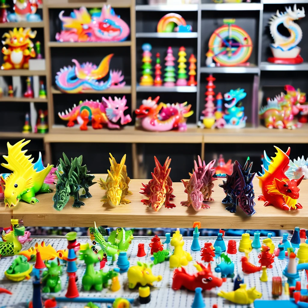 Custom High Quality 3D Printed Skeleton Tyrannosaurus Rex Pterosaur Triceratops Stegosaur Joint Simulation Toy Dragon
