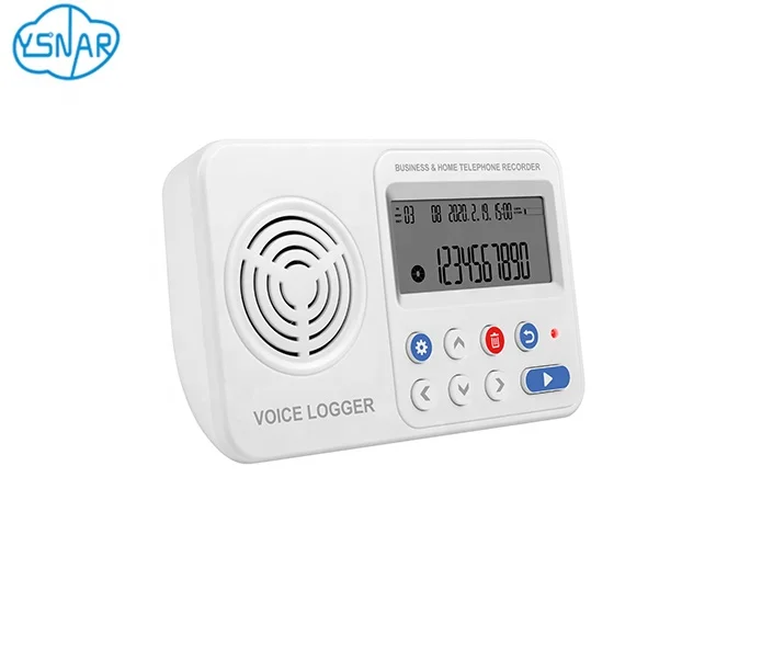 1 Line 2 ports OGM/anti-harassment DAR-5001 Standalone telephone recorder voice logger