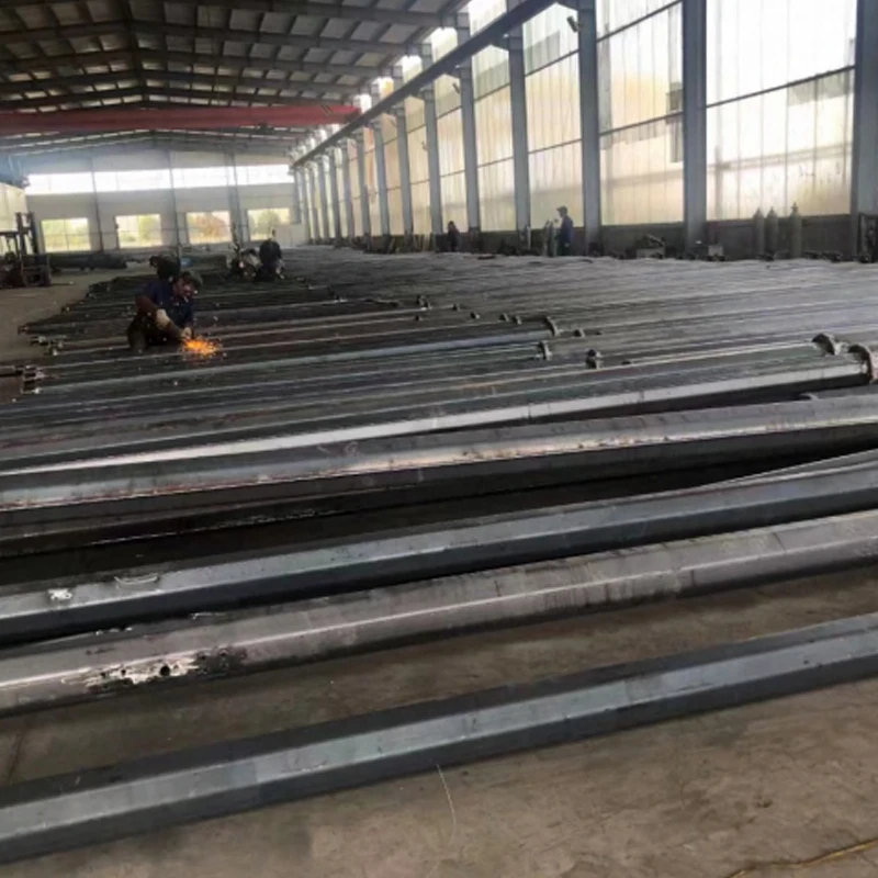 Hot Sale 3M 6M 8M 10M 12M Parking Lot Galvanized Steel Street Light Poles