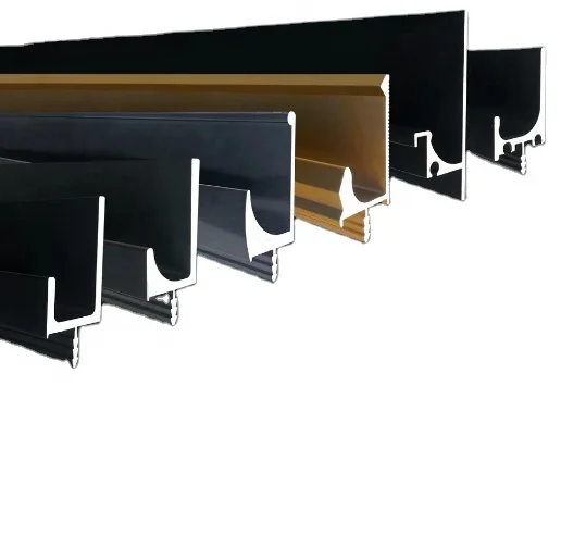 
L shape G shape aluminium extrusion profile for wardrobe handle 