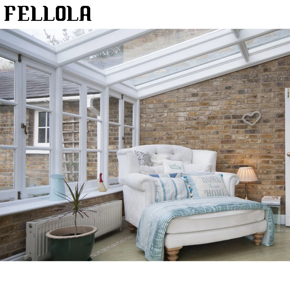 
Modern French Design Small 4 Season Glass Room Winter Garden House Aluminum Sunroom With Folding Door For Outdoor Backyard 