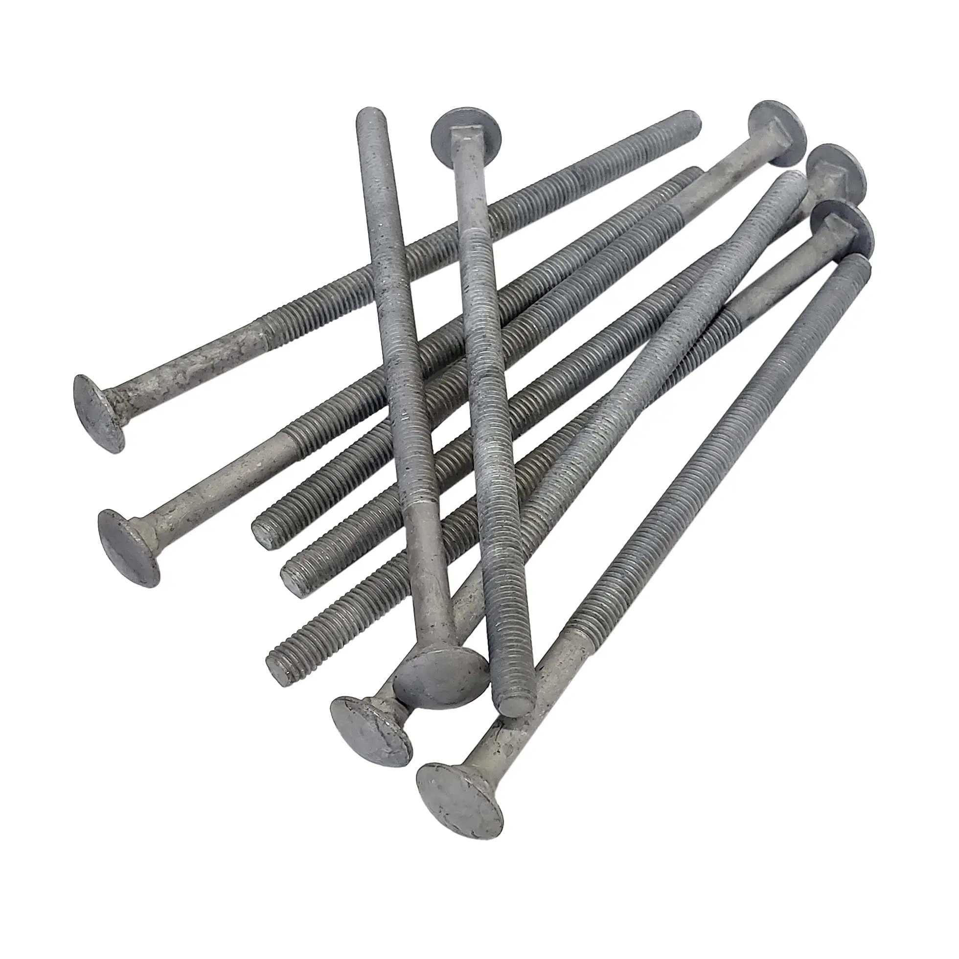 DIN603 mushroom head square neck hot-Dipped Galvanized high tensile carriage bolt M4 M6 M8 Bolts