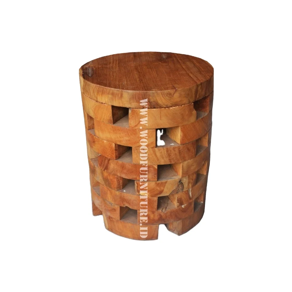 Wooden Stool Recycled / Reclaimed Wood Stool Wood Bar Stools, Living Room Stools Chair, Step Stool Furniture