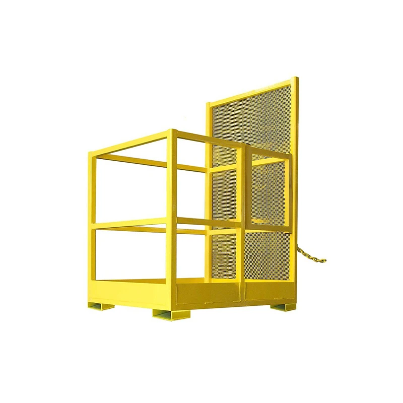 Custom Forklift Work Platform Safety Cage