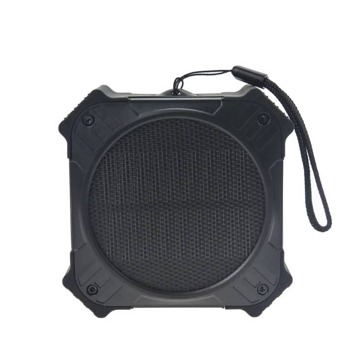 
New 2019 Trending Product Waterproof Wireless Solar 2000 mAh Rechargeable lithium-ion battery Portable Bluetooth Speaker 